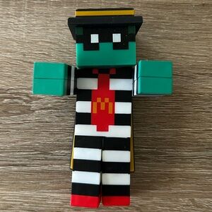 McDonald’s Minecraft Movie Meal Toy Zombie Hamburgler
